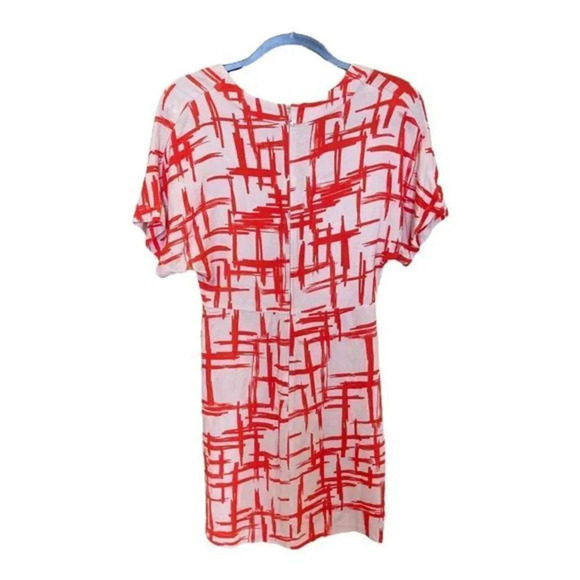 CAVENDISH BRASIL Orange and White Dress Size 40 - Picture 2 of 6